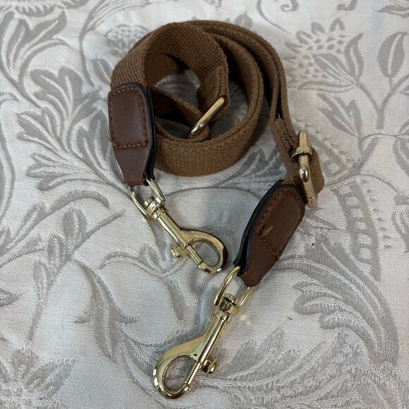 DETACHABLE PURSE STRAPS Lot of 2 Brn Mix & Match Replacement Restyle Heavy Duty - Picture 3 of 5